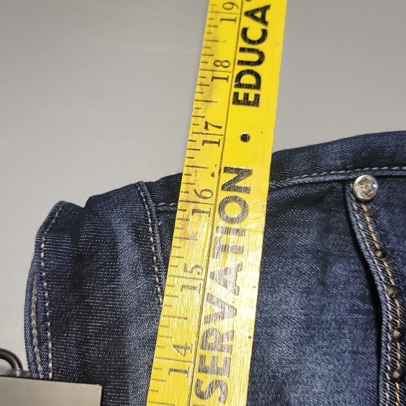 Live Hard Play Hard Embellished Bling Western Cow Girl Boot Cut Jeans - Picture 5 of 10